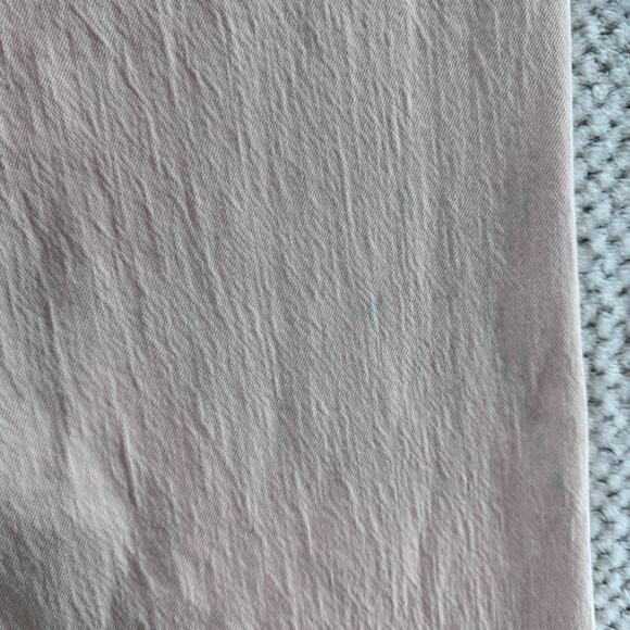 American Eagle Jeans Womens 8 Pink Cotton High Rise Wide Leg Patch Pocket - Picture 11 of 16